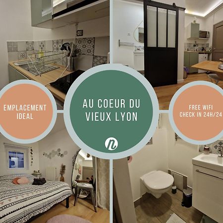 Apartamento Studio Cosy - Coeur Du Vieux Lyon Exterior foto